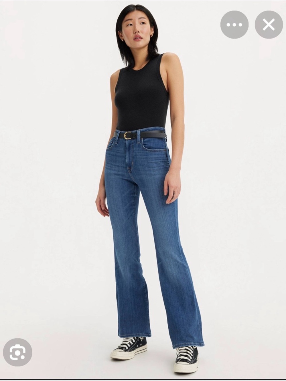 Levi's Mid Blue High-Rise Women's Jeans